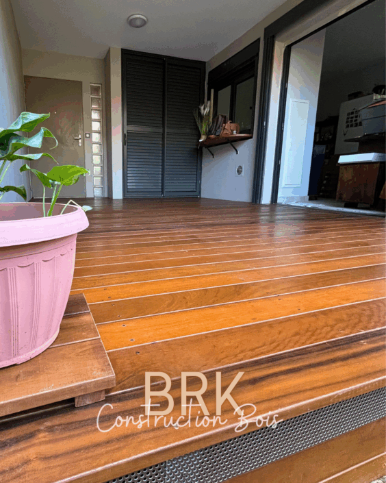 Terrasse en bois exotique Itauba