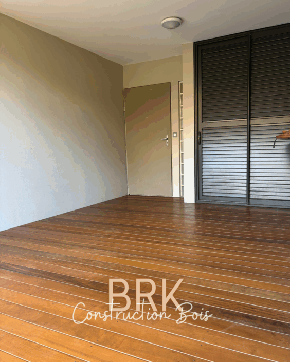 Terrasse en bois exotique Itauba