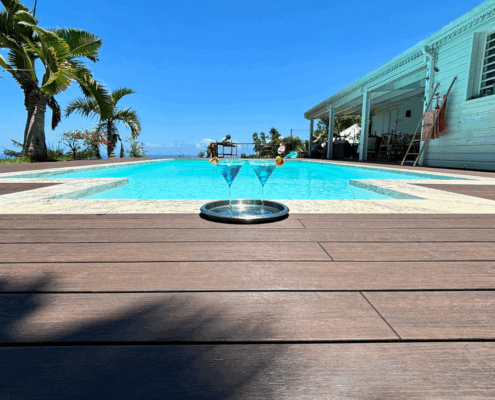 Deck en bambou - Terrasse bois